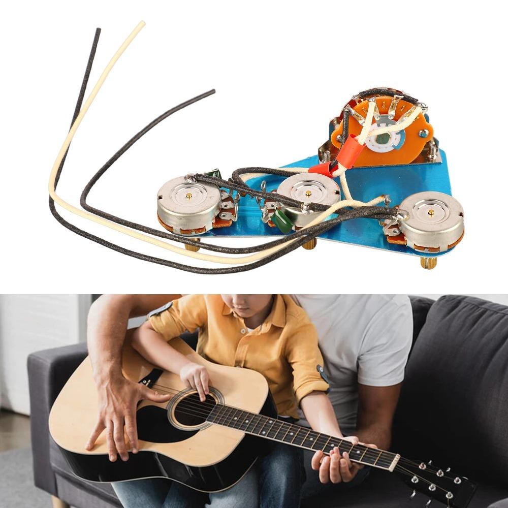 Verbesserter Ton Vorverkabeltes Schlagbrett Metall Elektrische Gitarrenteile Gitarrenzubehör Gitarrenliebhaber
