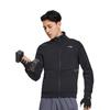 Li-Ning SS22 Solid Color Logo Print Zip-Up Long Sleeve Hoodie Men Hoodie Black AWDS629-1