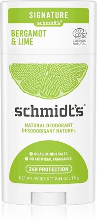 

Твердый дезодорант Schmidt s Бергамот + Лайм TU прозрачный