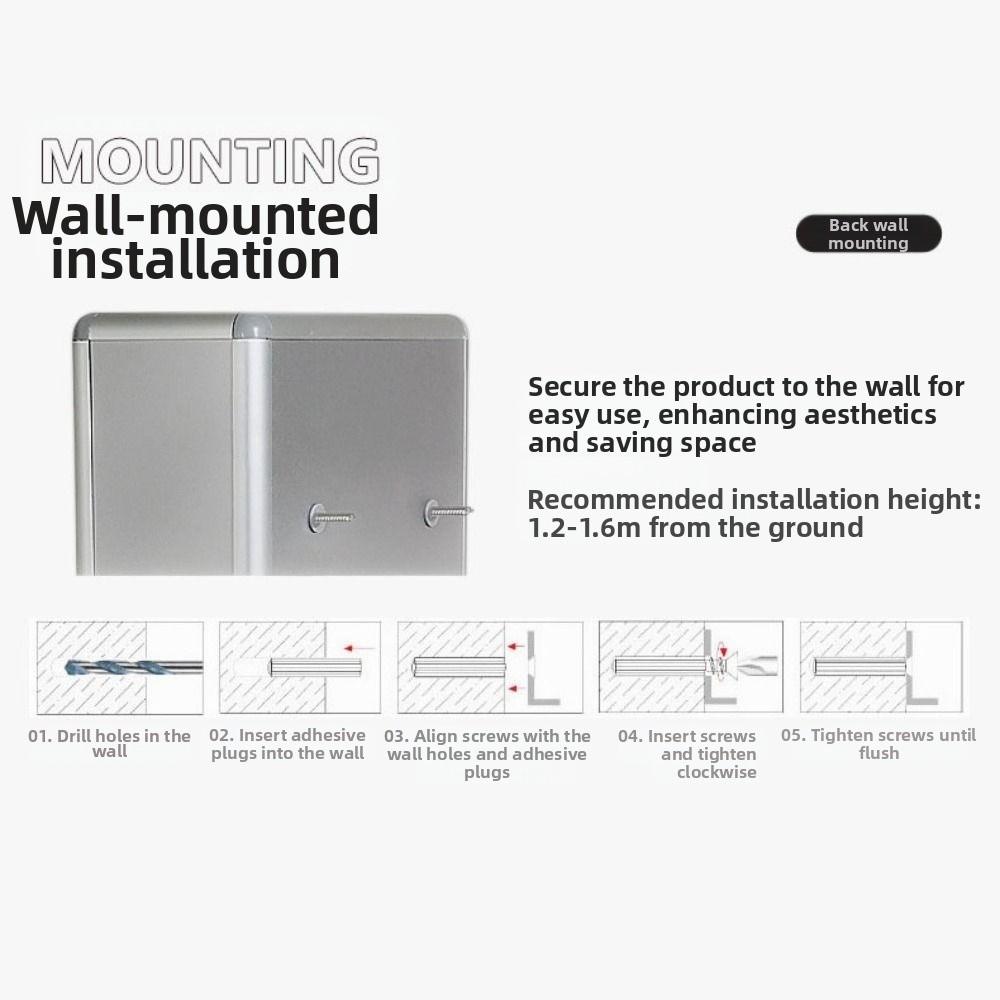 Secure Locking Ballot Box Wall Mounted Complaint Box Collection Box Express Inbox Business