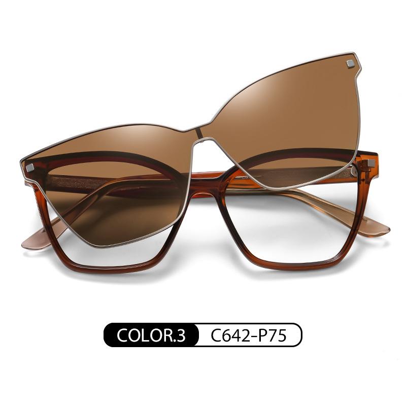 

Классические квадратные поляризационные магнитные накладки солнцезащитные очки очки для чтения Taojing-