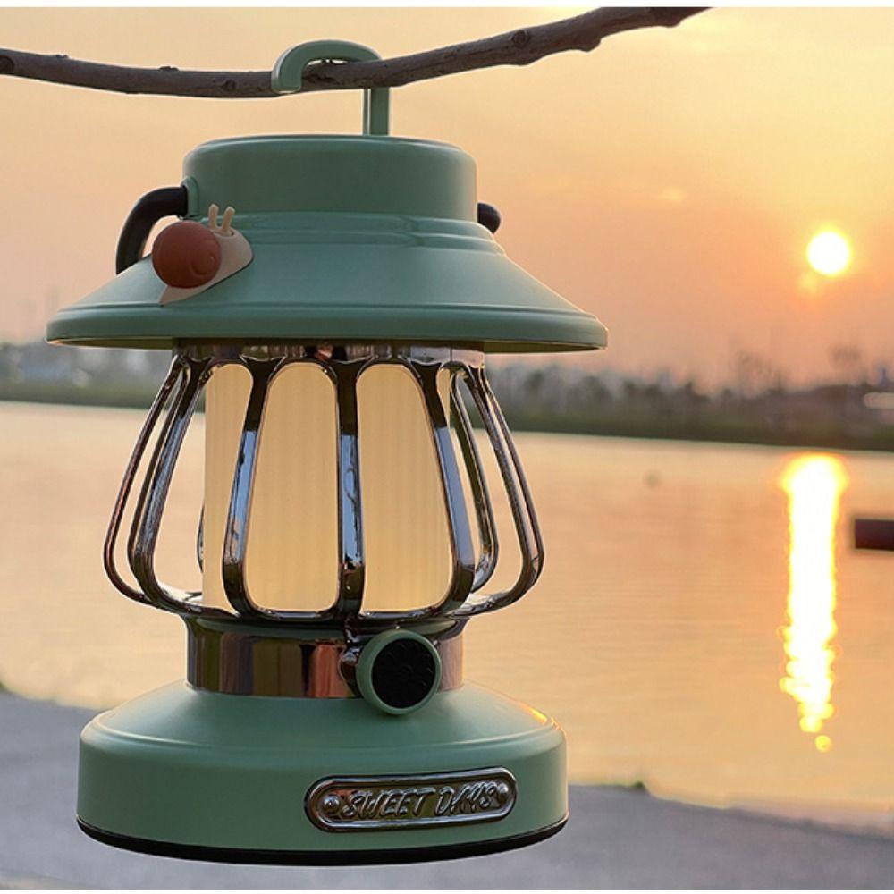 3 Colors Dimming Tent  Lamp Waterproof Emergency Survival Lights  Outdoor Camping Lights