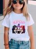 Kpop Cartoon Print Grafik Kinder T-Shirts Lustiges Geschenk für Fans Harajuku T-Shirts Sommer Oberteile Kurzarm Oberteile Kinderbekleidung