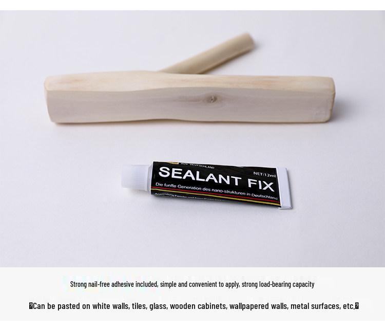 Nordic Retro Solid Wood Tree Branch Wall Hook for Pastoral Decor