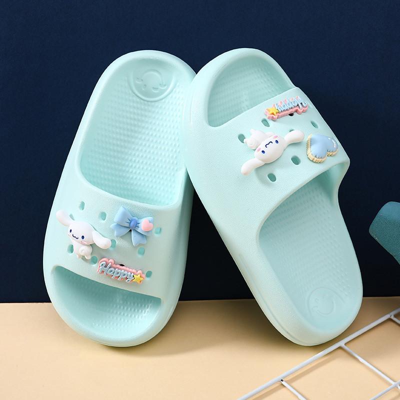 Comfortable Eva Cartoon Style Girls Indoor Slippers Non-slip Soft Sole For All Seasons