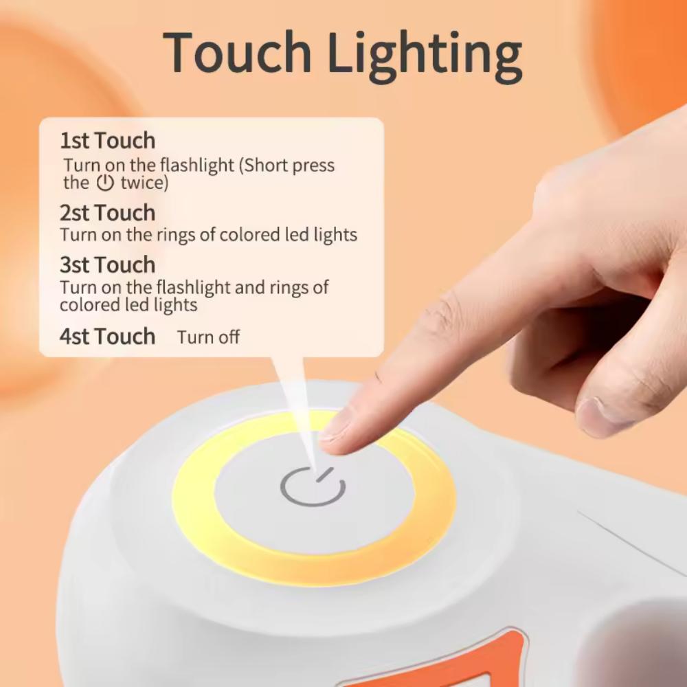 LED Light Retractable Dog Leash Automatic Telescopic Pet Leash With Flashlight For Night Safety Walking Large Medium Small Dogs