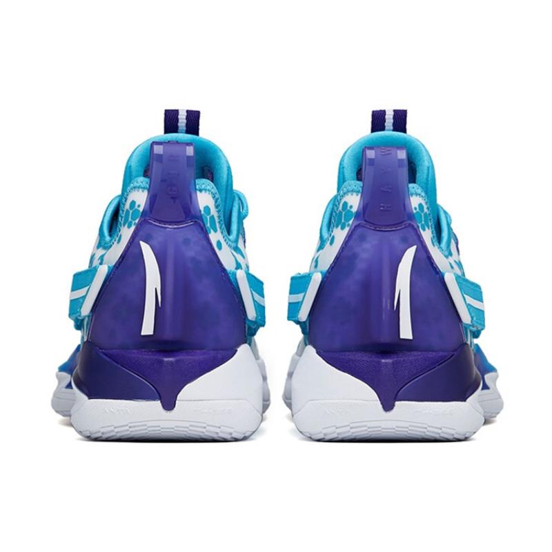 Anta GH3 Gordon Hayward Cushioning Anti-Slip And Wear-Resistant High-Top Basketball Shoes White Blue Purple Sneakers 112211103-7