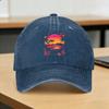 Tropical Sunset Dolphin Pink Beach Scene Casual Baseball Cap For UnisexTeens Summer  Hiking Fishing Trucker Hat Baseball Caps