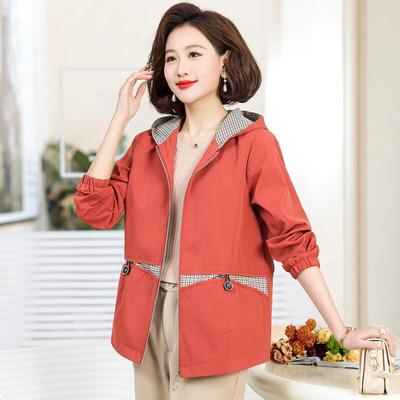 2025 Herbst/Winter Damen Kapuzenjacke kurz