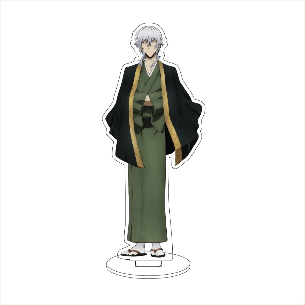 16CM Anime Cosplay Acrylic Stand Ornaments Edogawa Rampo Kunikida Doppo Dazai Osamu Figure Stand Halloween Christmas Gifts