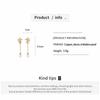 New Elegent Rhinestone Star Zircon Earrings for Women Long Tassel Chain Round Pearl Drop Earrings Luxury Shiny Y2K Jewelry Gifts