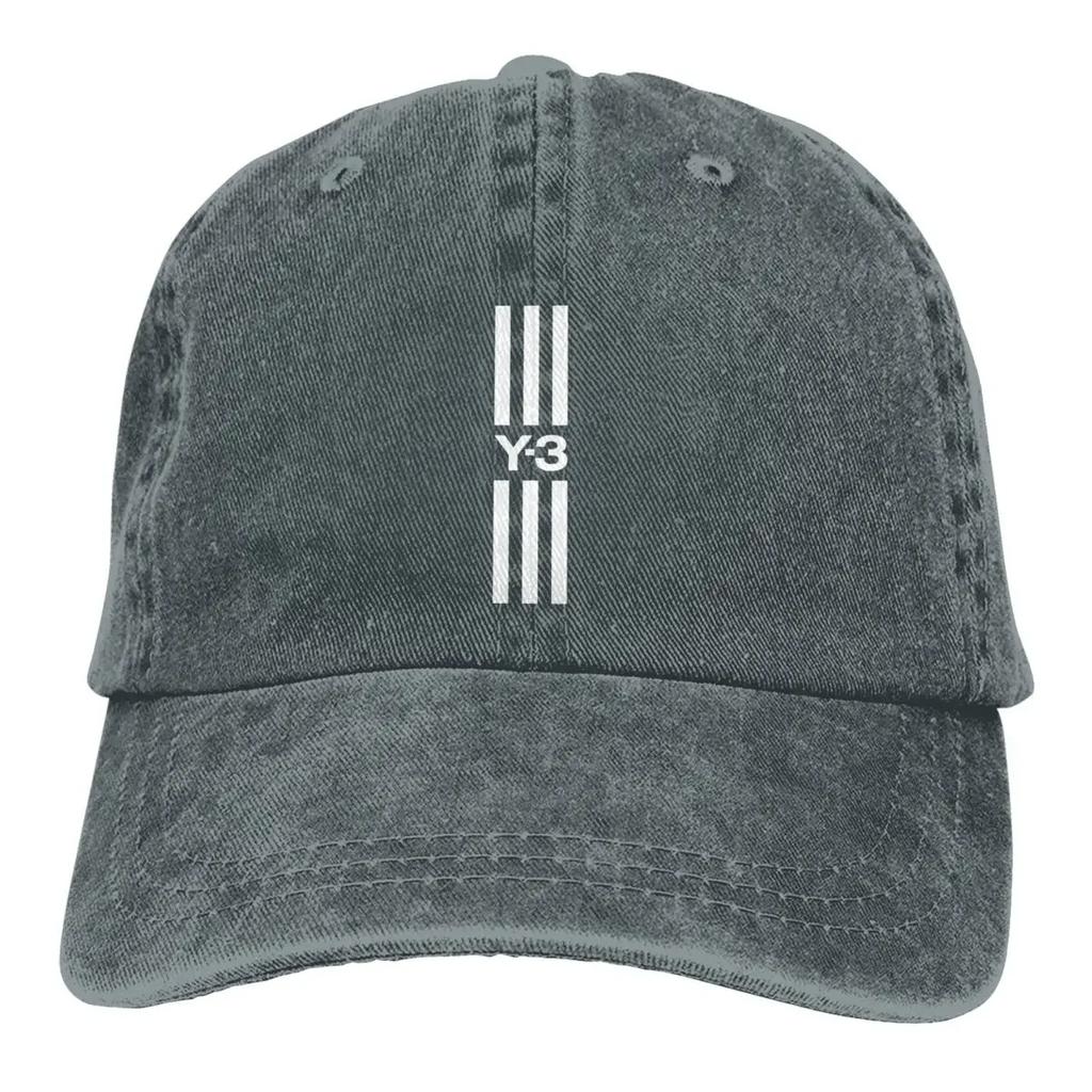 Sommerkappe Sonnenschirm 3Y-Area Hip Hop Kappen Yohjii-Yamamotoo Cowboyhut Schirmmütze Trucker Dad Hats