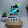 Personalized Night Light Kid Room Desk Decor Christmas Gift 3D Acrylic Custom Name Light
