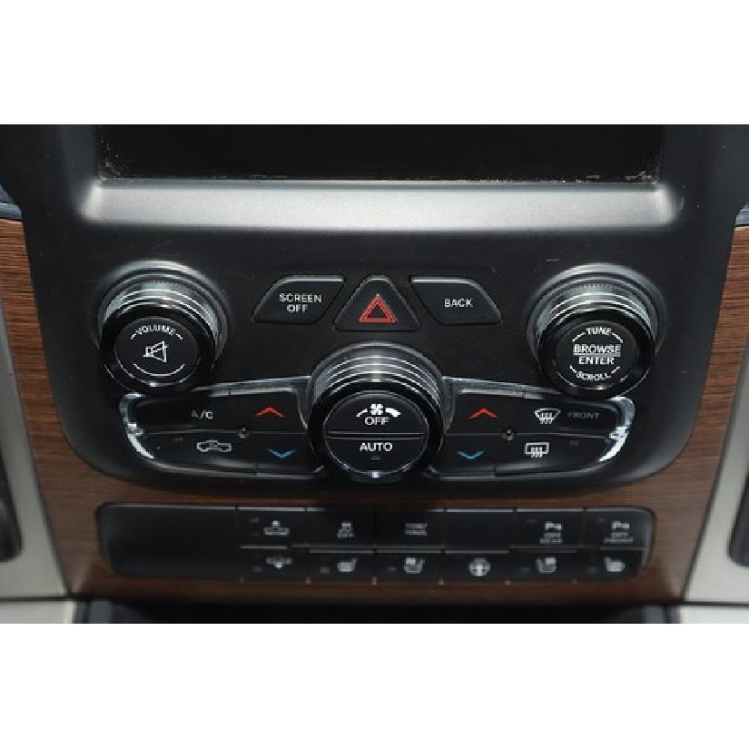 För Dodge RAM 1500 2013-17 Mittkonsol Strålkastarknapp Vred Ring Trim Svart