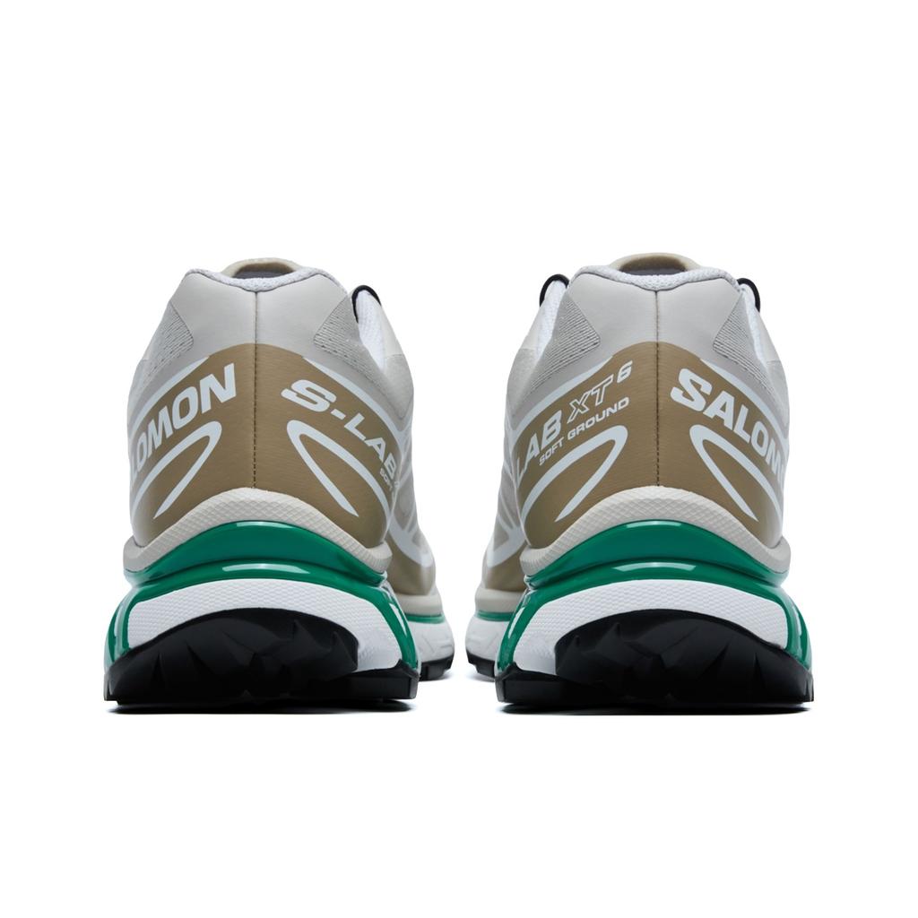 Salomon XT-6 Rainy Day Chinchilla Unisex Sneakers Cream Dynasty-Green L47864300