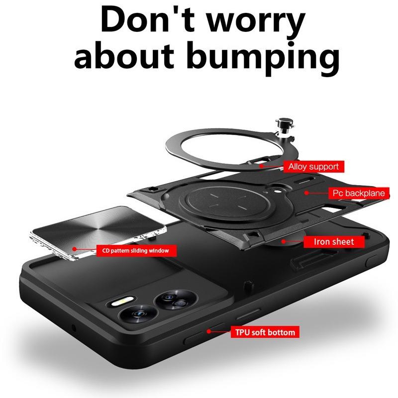 Suitable for Honor 111Lite Magnetic Bracket Mobile Phone Case Honor Magic1 Pro Home Window Push Case