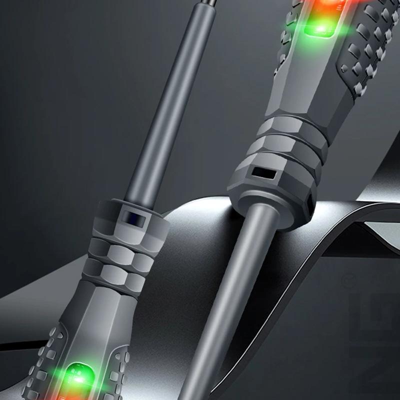 Spannungsprüfer Rot Grün Induktionsleuchten Multifunktionaler Elektriker-Testschraubendreher AC Berührungslose Induktionsprüfspitze