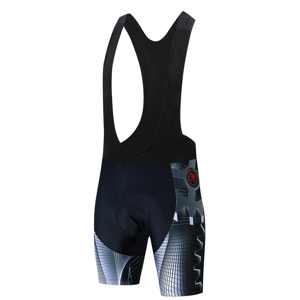 2026 Summer Breathable Cycling Suit Set, Gear Short-sleeved Cycling Suit Set, Sweat-absorbing Breathable Side Strip Short-sleeved Strap Cycling Suit