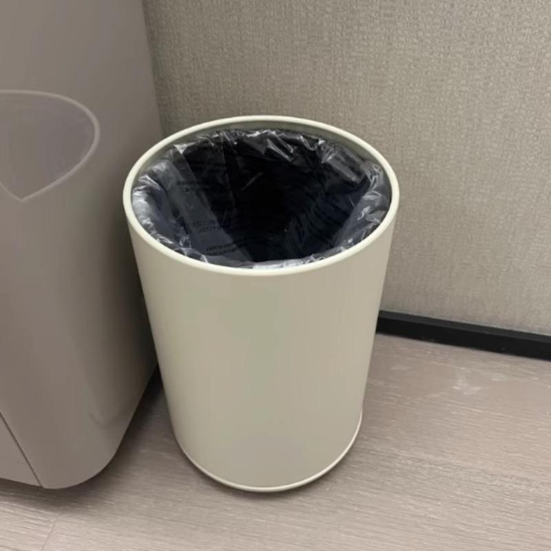 Double Layer Trash Bin Luxury Litter Bins Large Capacity Bathroom Kitchen Dustbins Bedroom Living Room Minimalist Trash Can