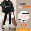Cashmere Shark Pants Women's New Autumn and Winter Velvet Thickened Thermal Cotton Pants Yoga Black Leggings