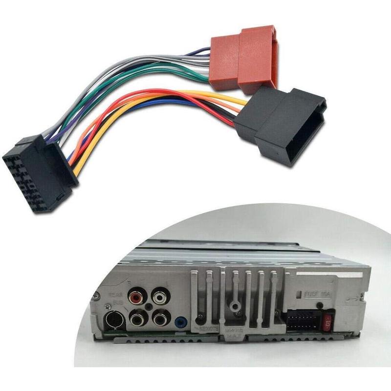 For SONY 16 Pin Car Stereo Radio Lead Loom ISO Wiring Harness Connector Adaptor NEW