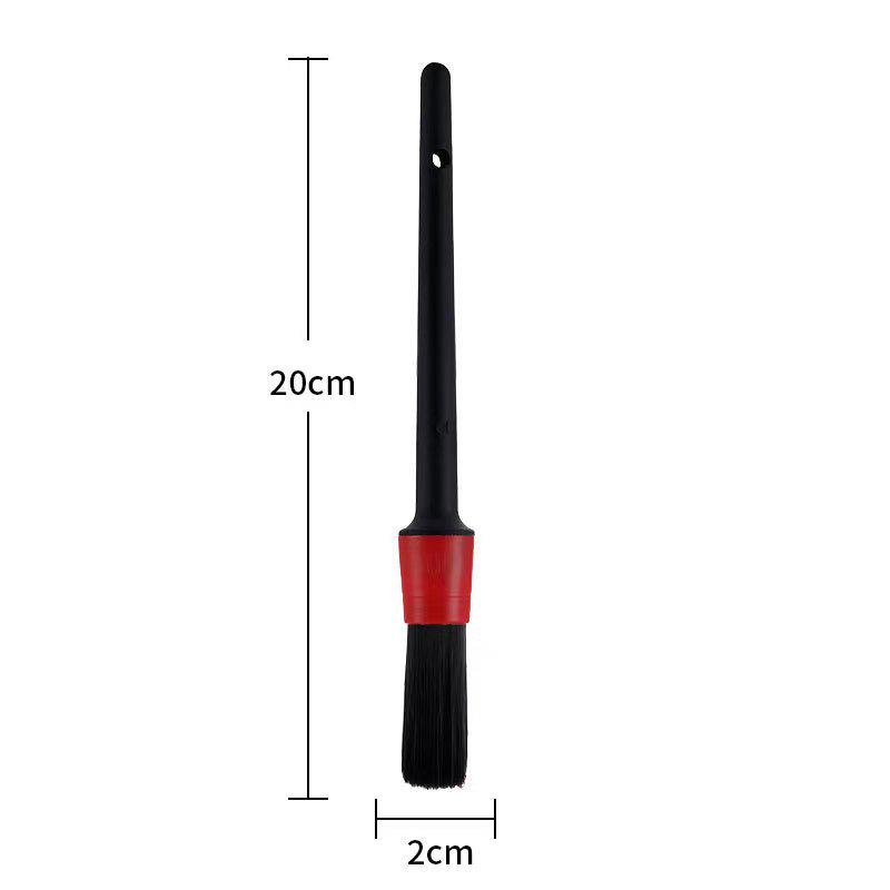 5-Piece Car Detailing Brush Set: Multifunctional Air Vent, Crevice, and Bristle Brushes for Cleaning