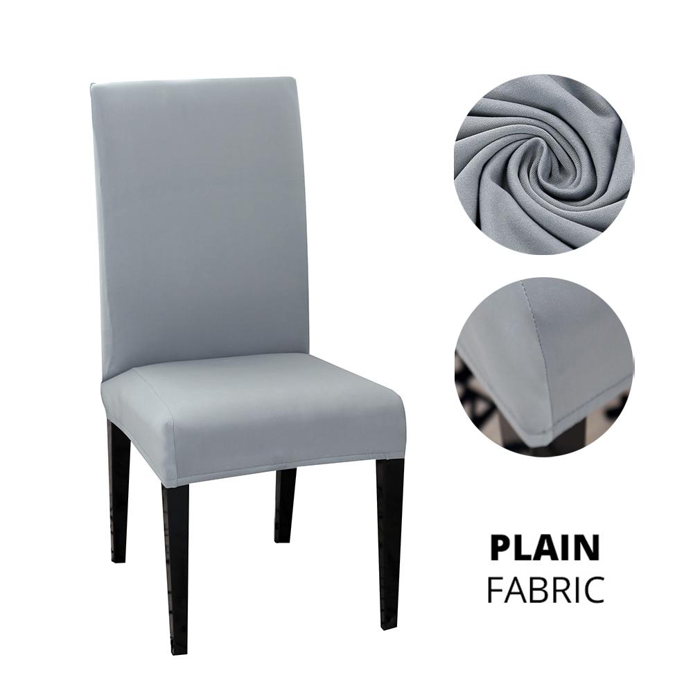 Elastic Dining Room Chair Slipcover Spandex Modern Removable Anti-Dirty Kitchen Seat Stretch Chair Covers For Banquet Party