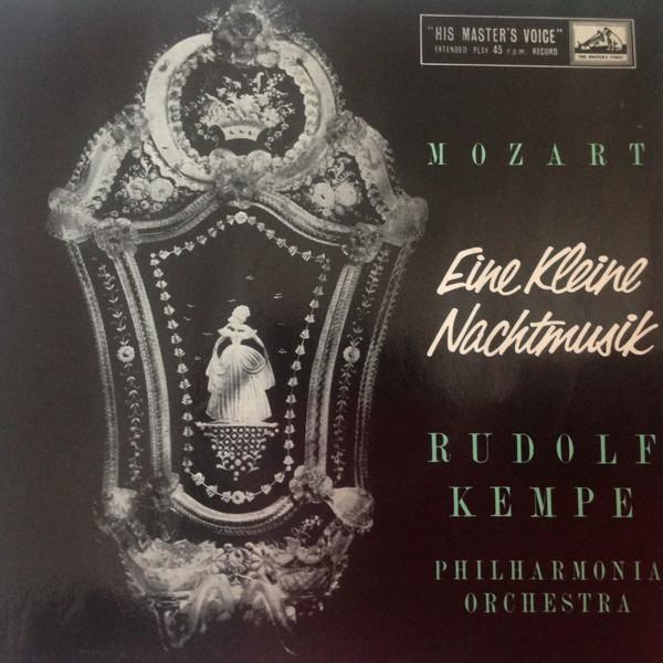 

7-дюймовая пластинка ORCHESTRA PHILHARMONIA Моцарт Серенада Соль мажор 7ER5104 His Masters Vo UK Классическая Б/У