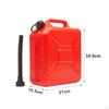 Fuel Container with Spout Water Jug Replacement Storage Cans Car Gasoline Tank Petrol