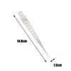 Wolfride Taper Gauge, 2-Type Unit Hole Diameter Measurement, Metric and Inch Dimensions, Gap Gauge, Hole Diameter Measurement, Length Measurement, Sta