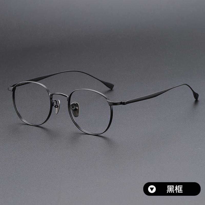 Ultralight Retro Pure Titanium Optical Frames for Men Women Luxury High-end Quality Eyeglasses Frame For Men Women