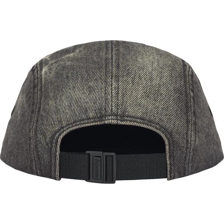 Supreme Denim Camp Cap Washed Black