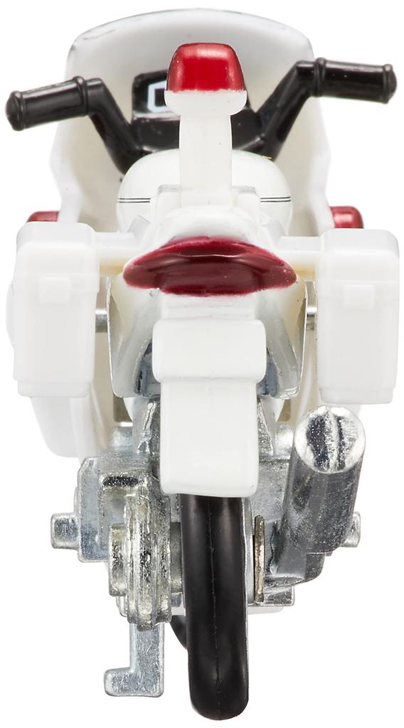 TAKARA TOMY Tomica 004 Honda VFR800 Police Motorcycle Miniature Car Toy for Ages 3 and Up No. (Blister Pack)