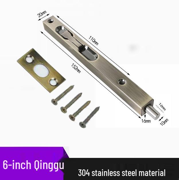 Stainless Steel 304 Concealed Heaven & Earth Fire Door Bolt - 1 Meter Extension