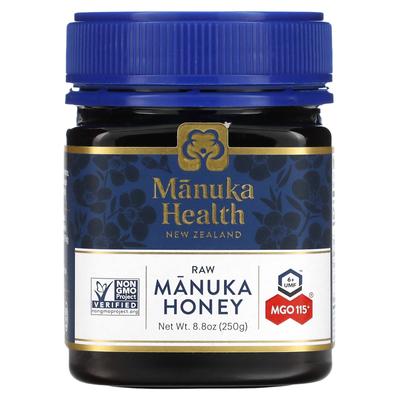Manuka Health, Mel de Manuka Cru, UMF 6+, MGO 115+, 8,8 oz (250g)