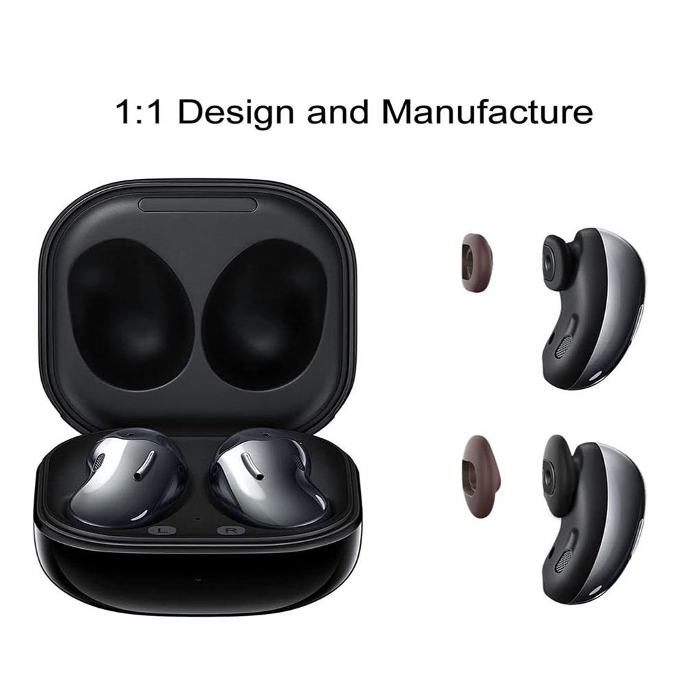 4 Pair Ear Tips Earbuds For Samsung Galaxy Buds Live + SM-R180 Brown