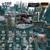 Uus V168 Originaal Droon Professionaalne Kolme Kaameraga 8K Laia Nurgaga Optiline GPS Lokaliseerimine Neljasuunaline Takistuste Vältimine HD Õhufotograafia Kopter