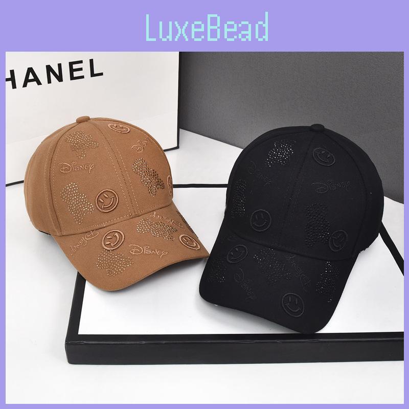 Cap Baseball Smiling Bear Girl Spring Summer Outdoor Sports Shade Breathable
