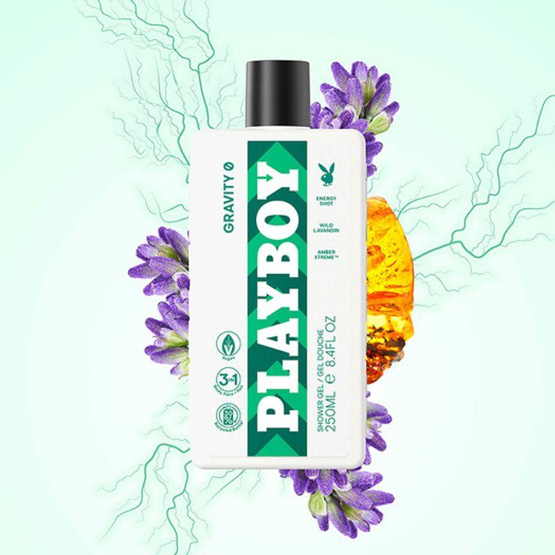 PLAYBOY BEAUTY Gravity Zero Shower Gel 250ML Gravity Zero Shower Gel 250ML