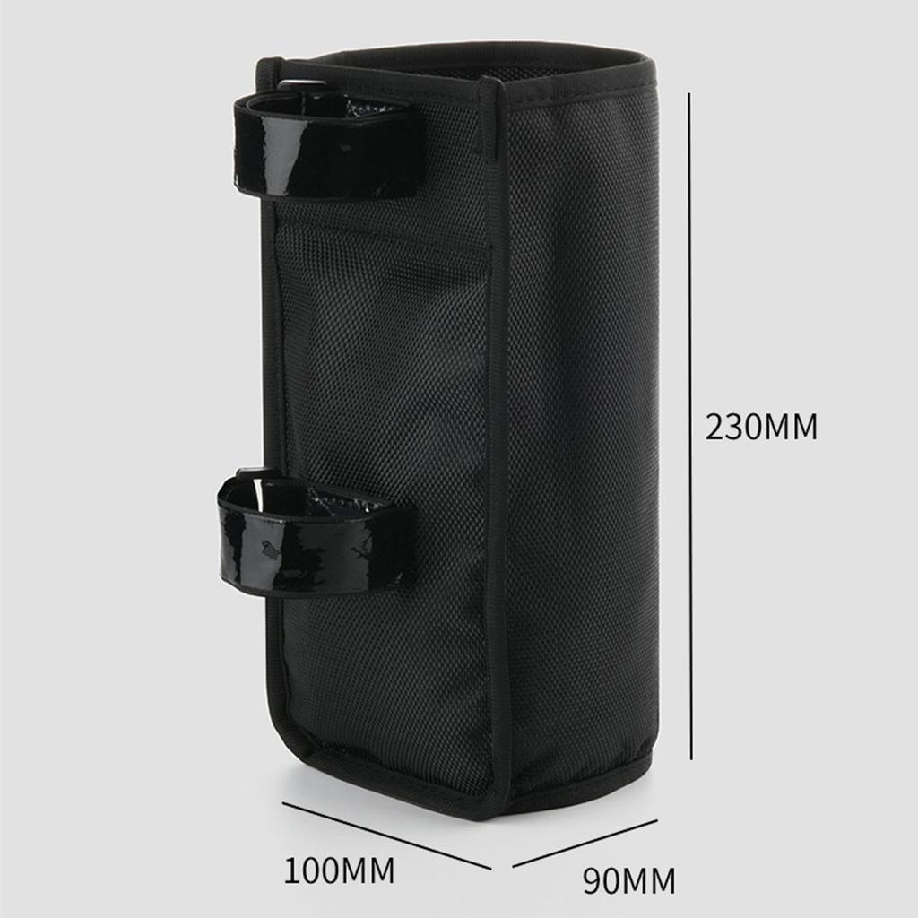 DeeRace Drumstick Bag, Drumstick Case, Storage Bag, Drumstick Holder, Percussion Holder Case, Nylon Material, Drum Mallet Bag, Musical Instrument