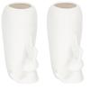 White Vase Bunny Decor Vase Spring Home Decor Modern Vase For Easter Minimalist Decor For Table Shelf