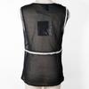 Chanel No Sleeve Tank Top P30617V13551 07P Black Cotton Women Used