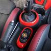Car gear lever Decorative Cover For MINI ONE Cooper S F54 F55 F56 F57 F60 Countryman Shift Panel Protection Sticker Accessories