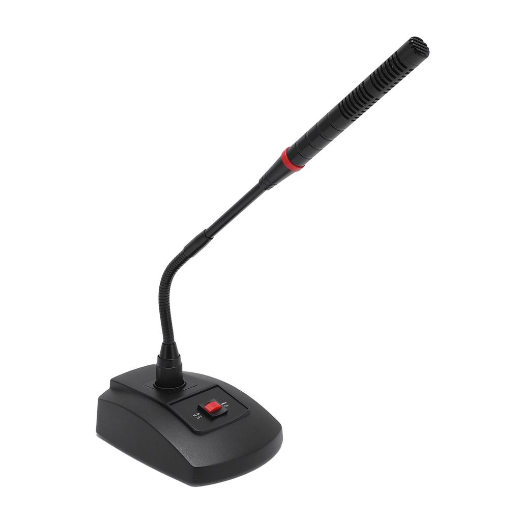 Gooseneck Condenser Microphone Professional Sound Quality Multifunctional for Lecture Meeting Conference