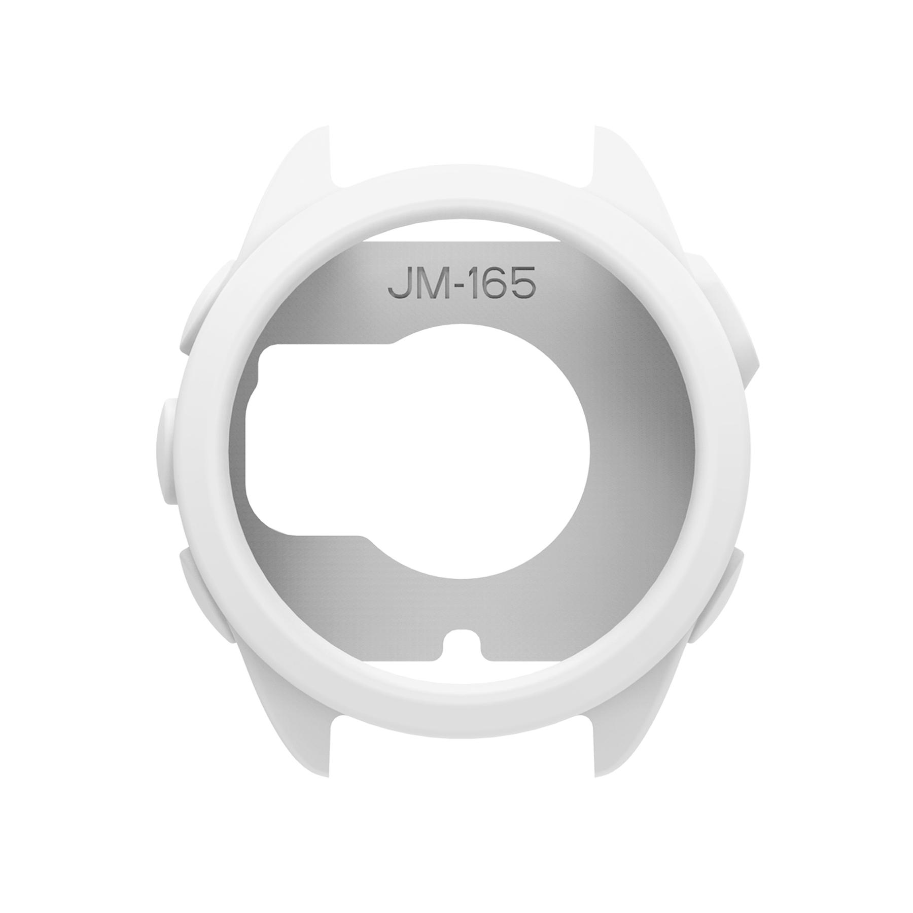 

Защитный чехол-ободок для умных часов Garmin Forerunner 165, мягкий силиконовый чехол-защита экрана, аксессуары белый