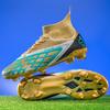 Foreign Trade Large Size High Top Football Shoes Boys and Girls Long Nails Broken Nails Competition Training Sports Shoes