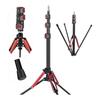 Light Stand, Tripod, 1 Strobe Stand, 189cm, Aluminum + ABS, Lightweight, Light Stand, Photography, Compact, Lighting Stand, Reverse Foldable, 1/4