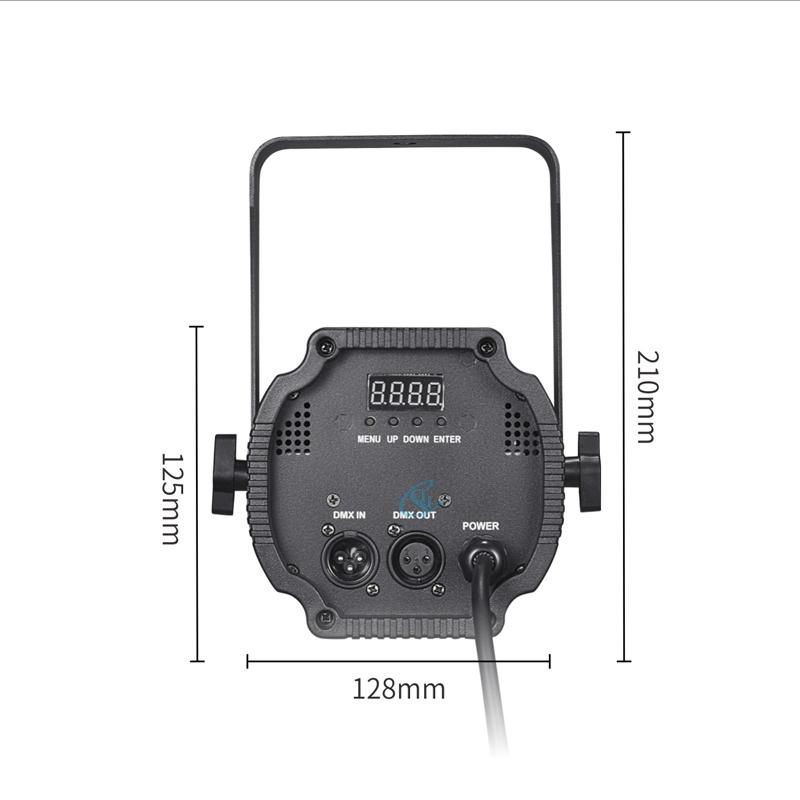 LED RGB Beam Moving Head Lights Full Color Mini Imaging Light DMX Remote Control For Disco Parties DJ Show