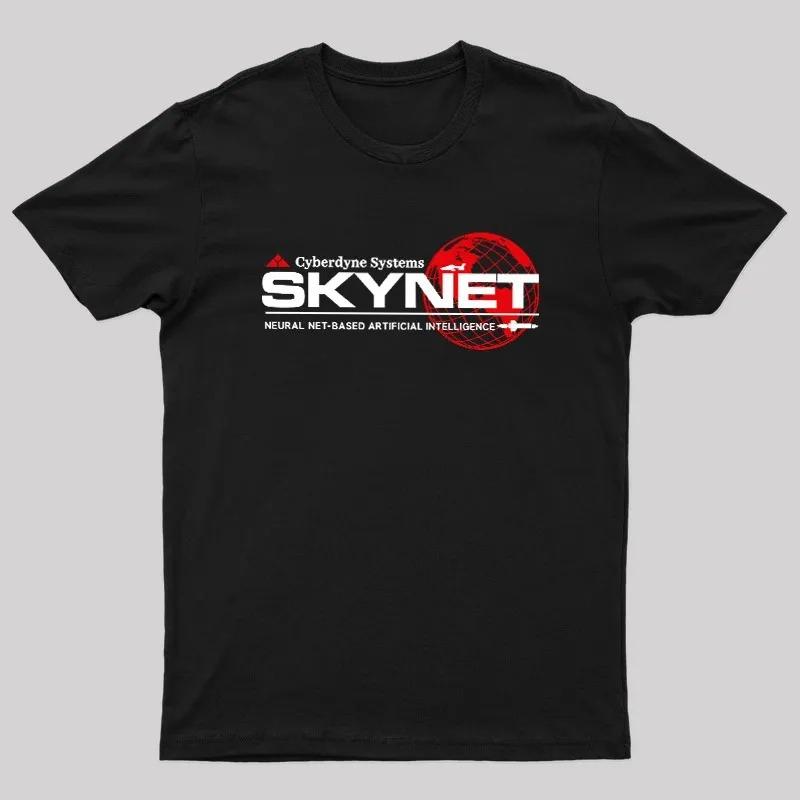 

Cyberdyne Systems Skynet Geek T-Shirt Cotton Oversized Vintage New Spring/Summer Arrivals Regular Fit Casual S разноцветный