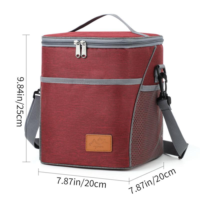 Hot Insulated Lunch Bag Insulation Bento Pack Aluminum Foil Rice Bag Meal Pack Ice Pack Student Bento Lunch Handbag Insulation